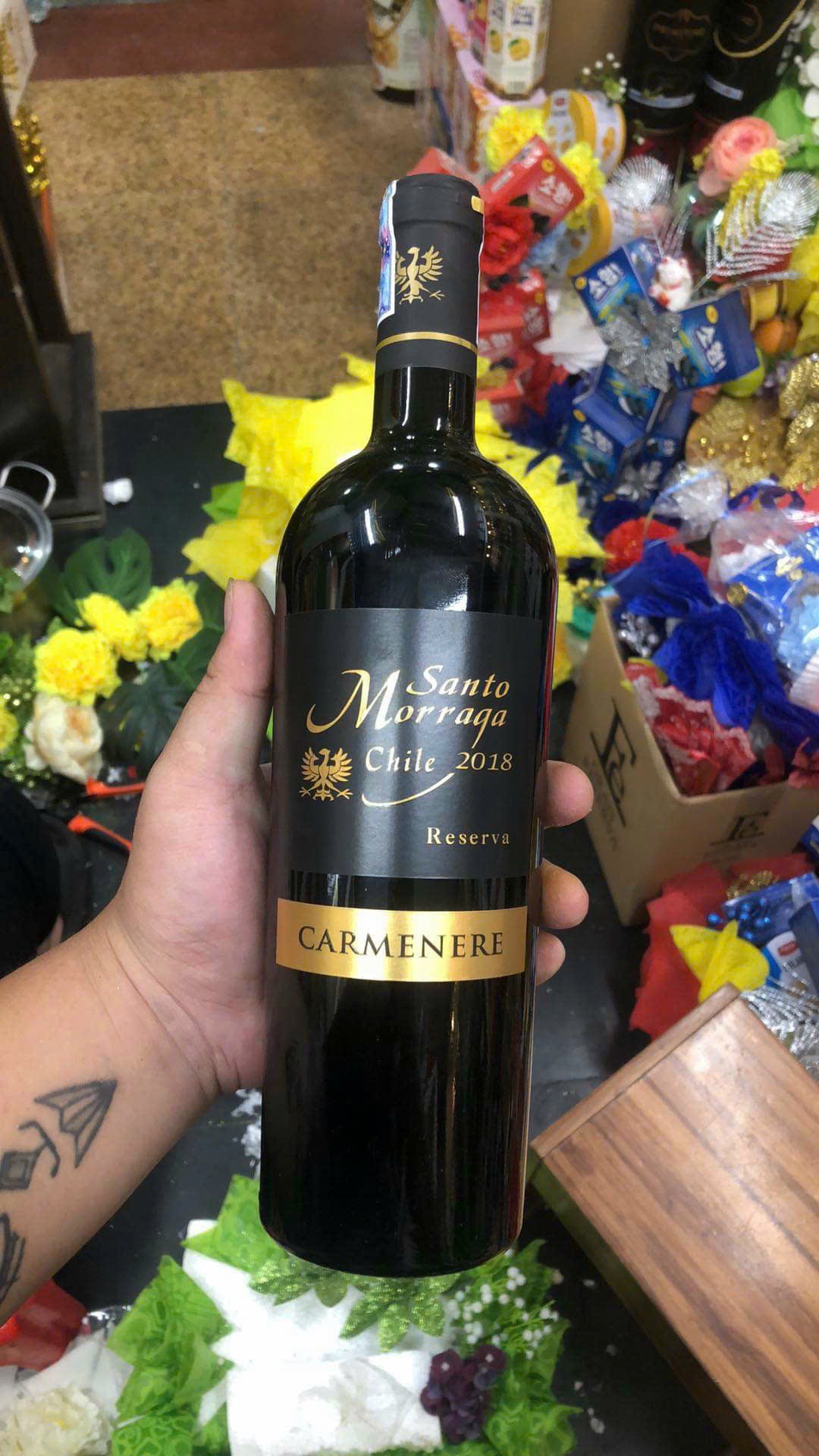 SANTO MORRAQA RESERVA CARMENERE