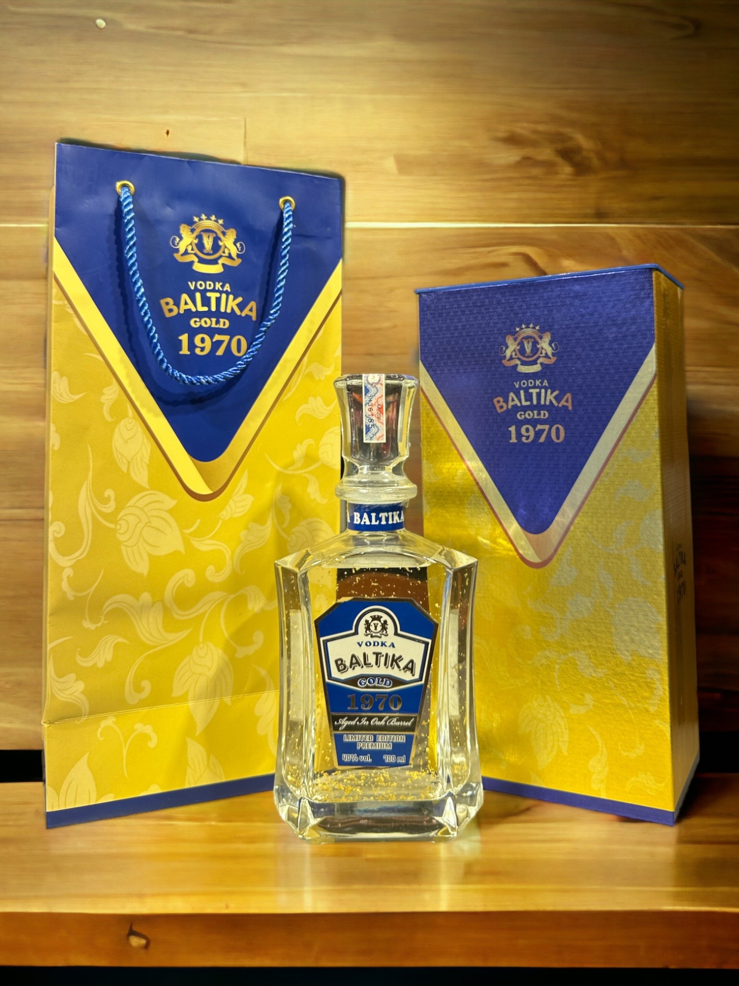VODKA BALTIKA GOLD 1970