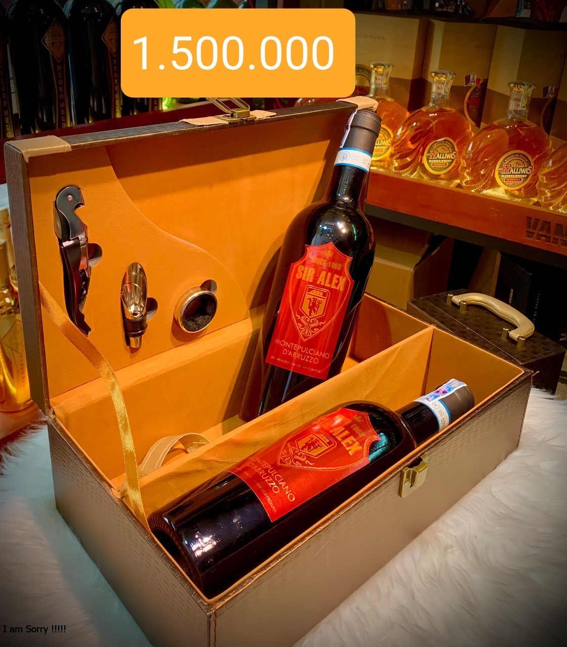 SET HỘP DA ĐÔI + 2 SIR ALEX