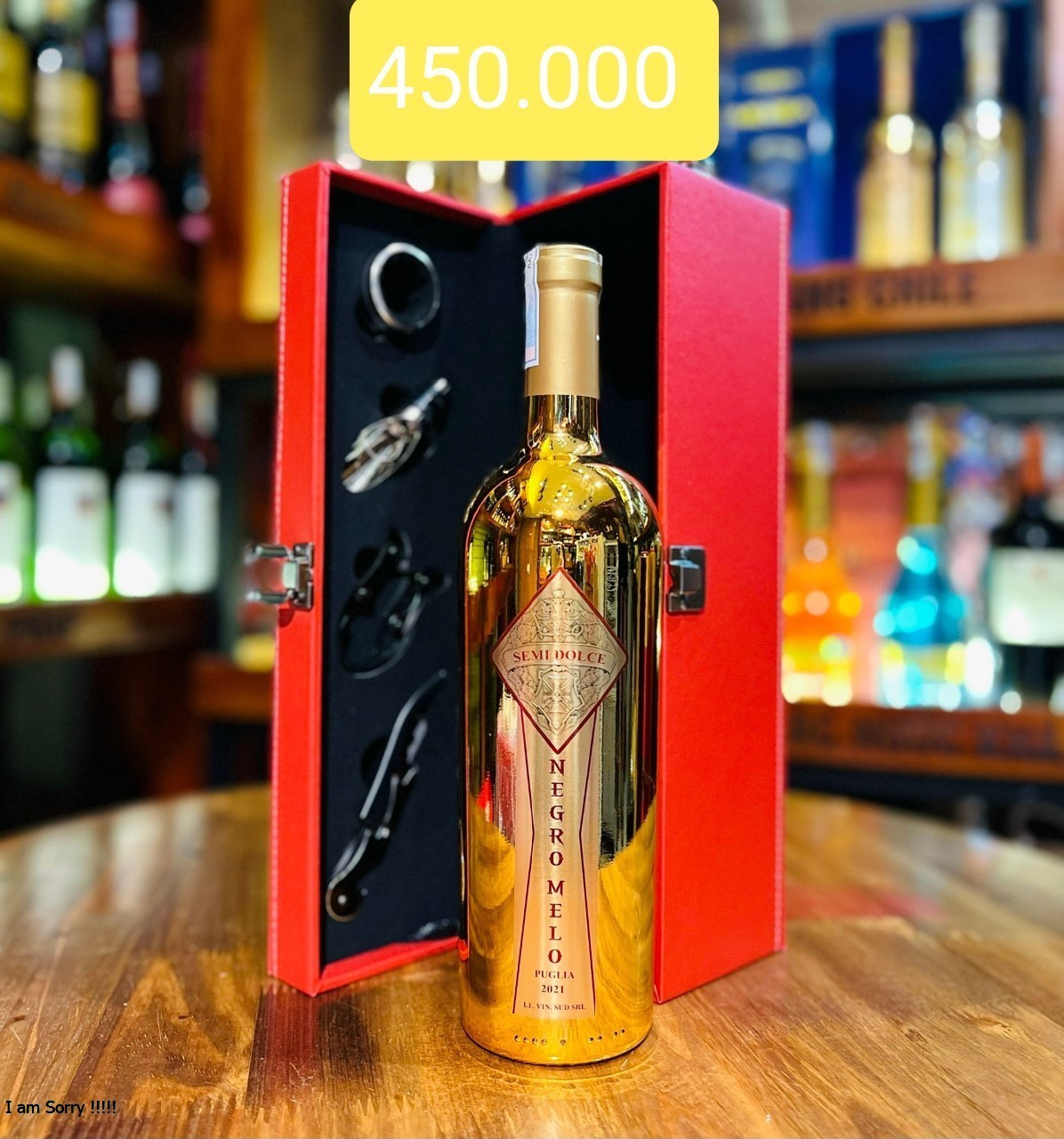 SET HỘP DA  ĐƠN MELO VÀNG