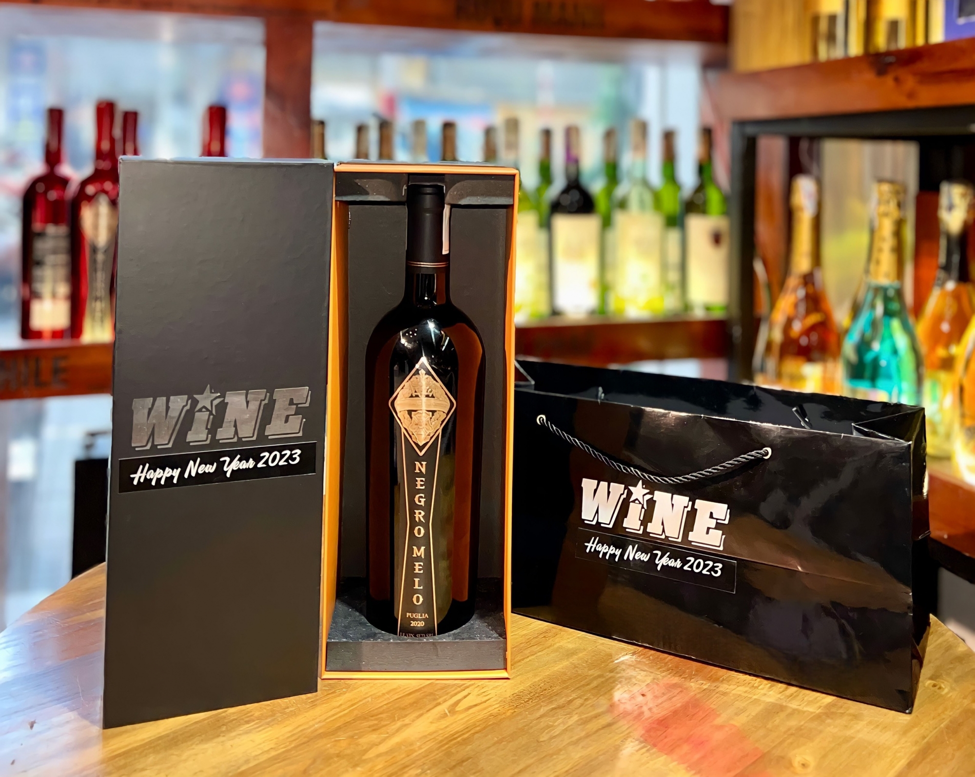 SET MELO ĐEN HỘP GIẤY