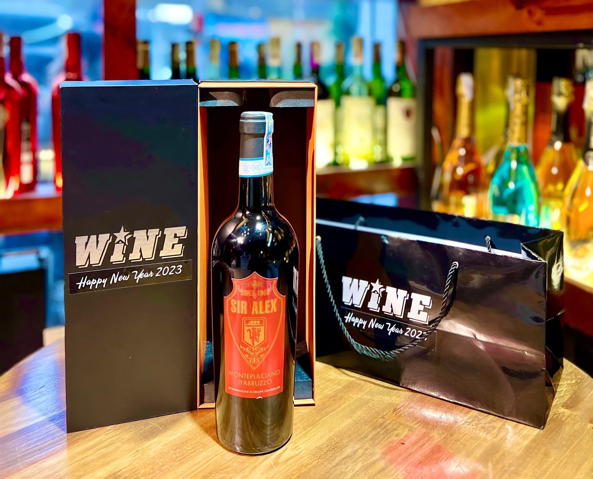 SET HỘP GIẤY VANG SIR ALEX