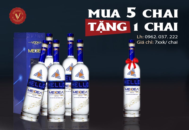 Rượu Vodka Media – Màn Hình Led