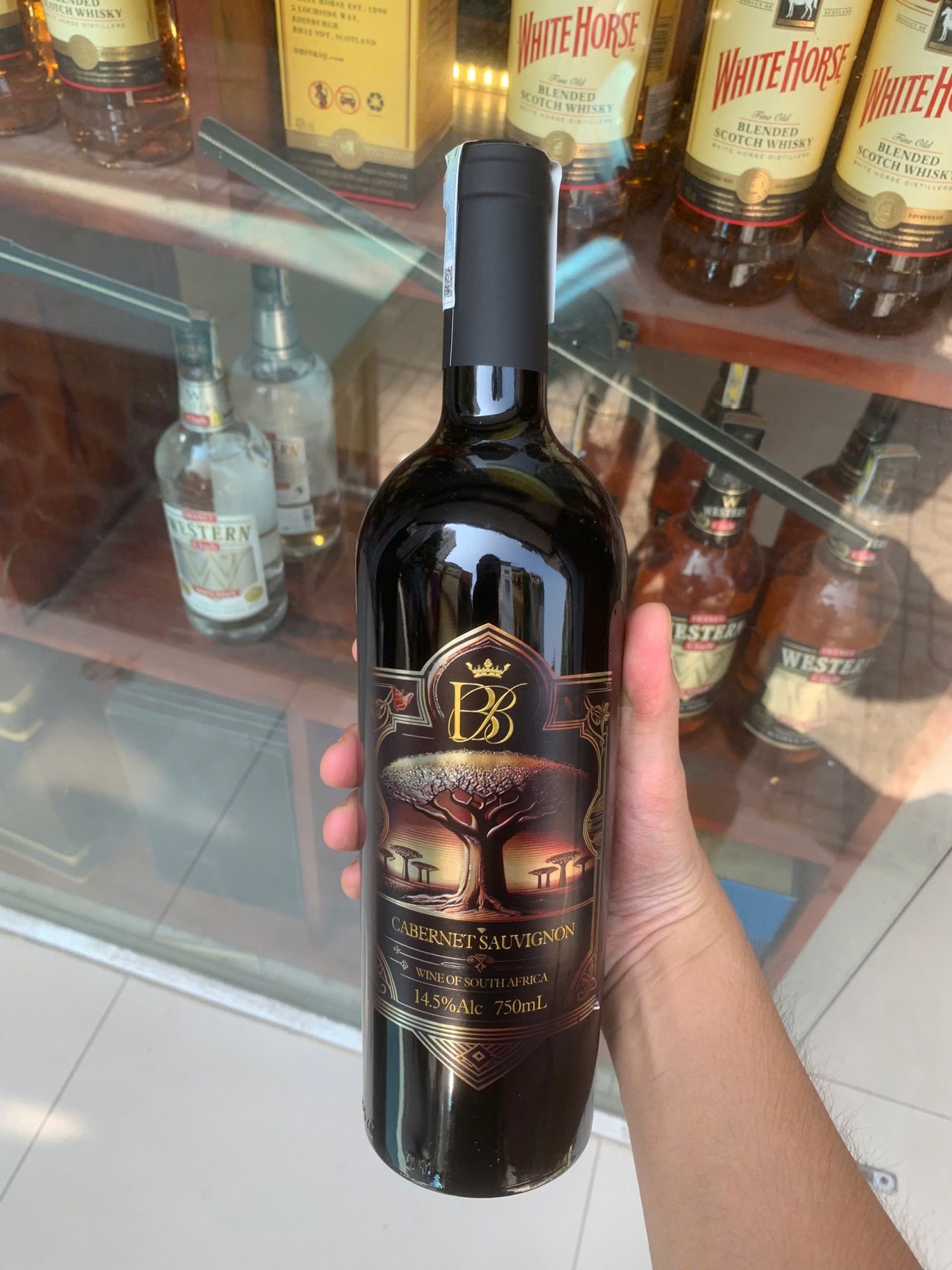 rượu vang BB cabernet sauvignon 2023 (14,5% /750ml)