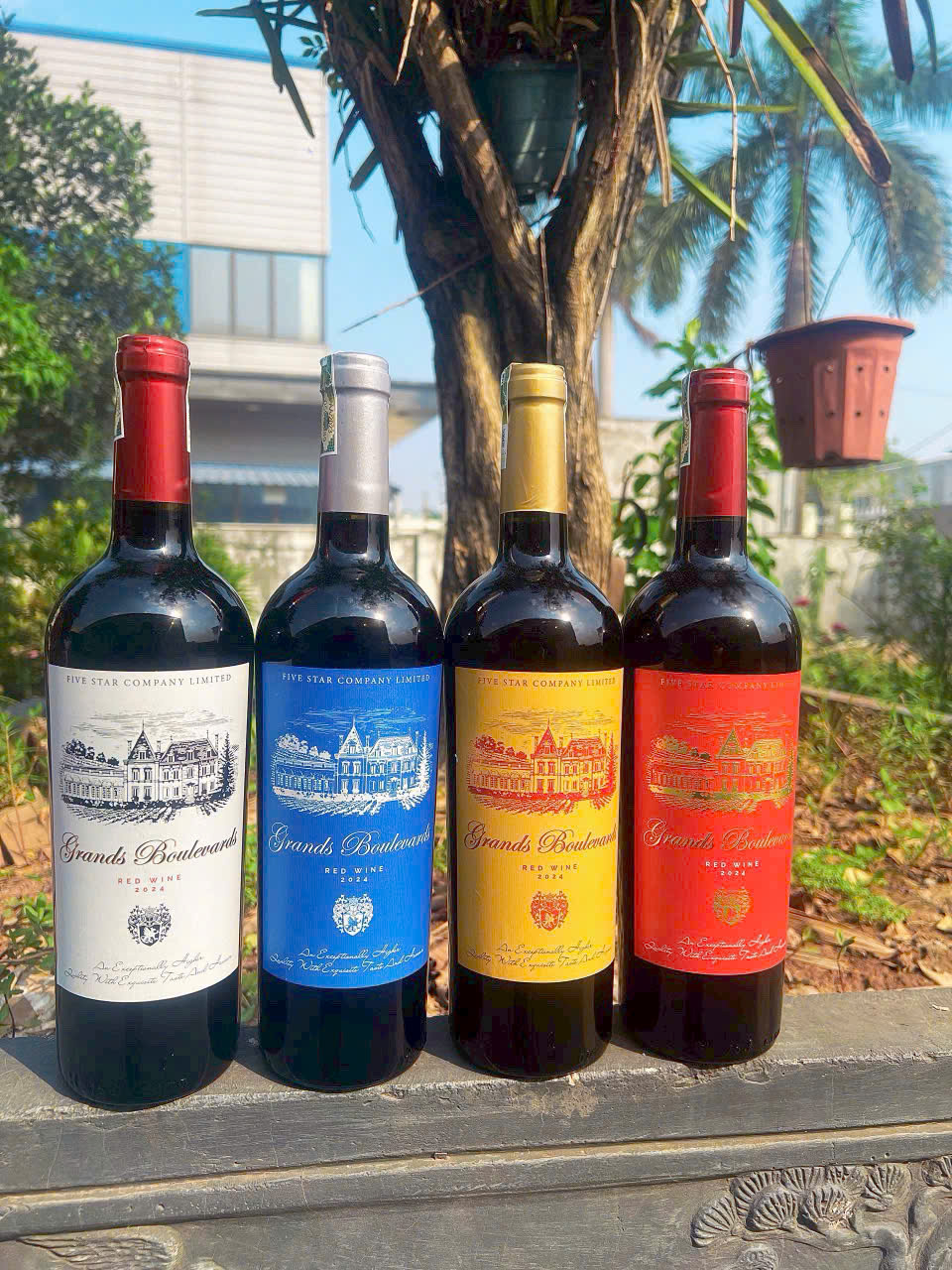 rượu vang đỏ GRANDS BOULEVARDS