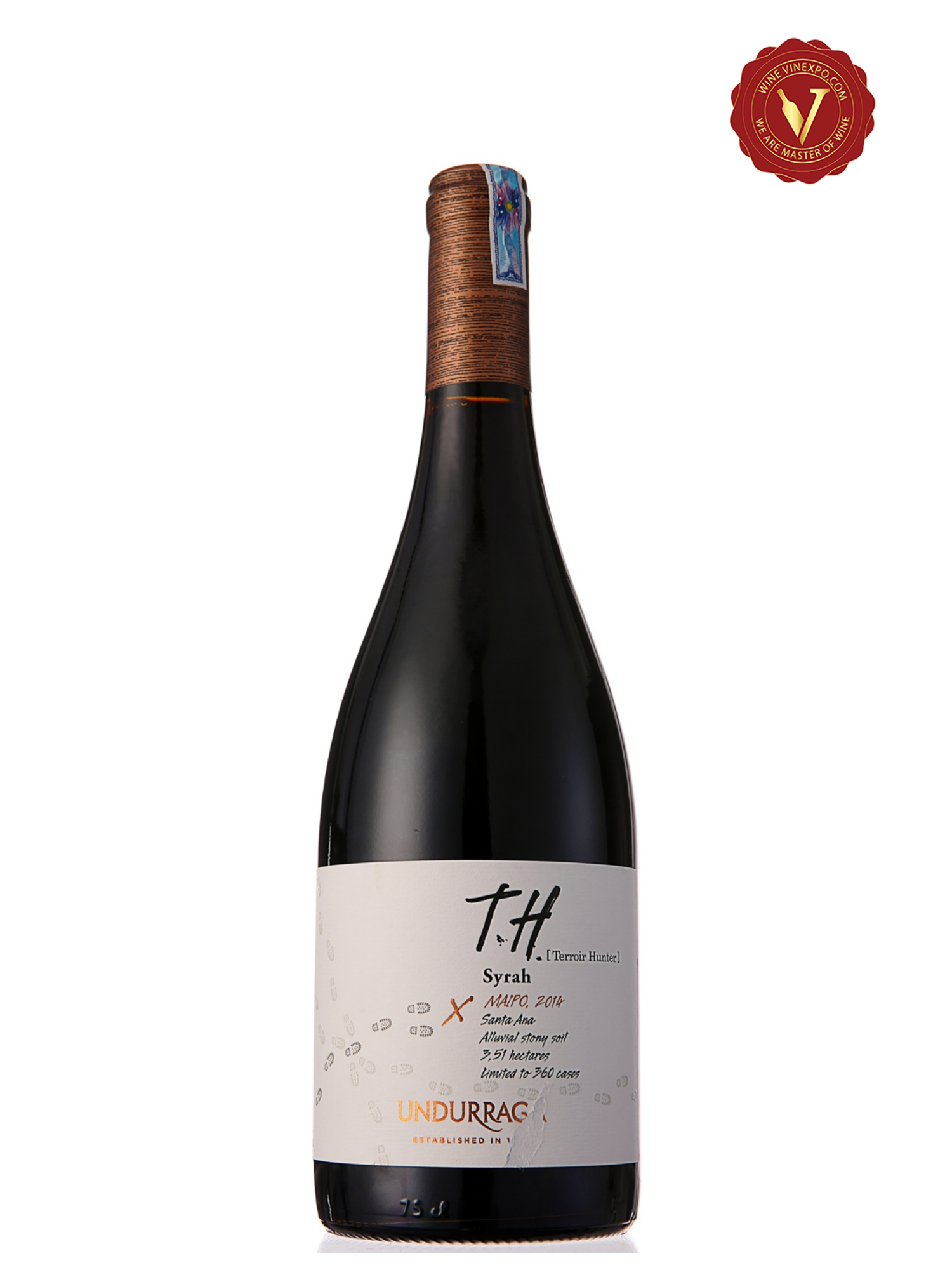 Rượu Vang Terroir Hunter Syrah TH