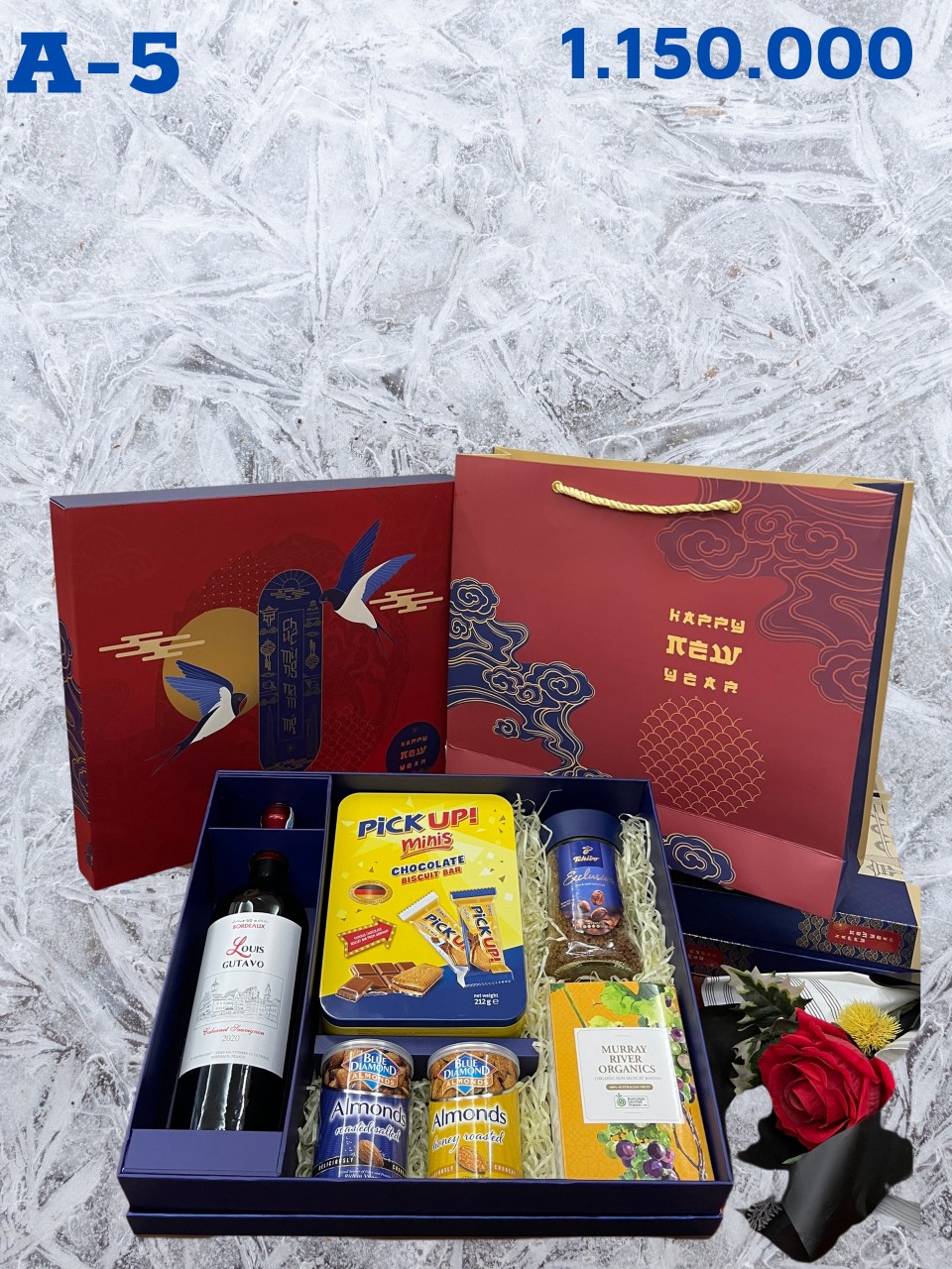 SET QUÀ TẾT HỘP GIẤY+ GUTAVO