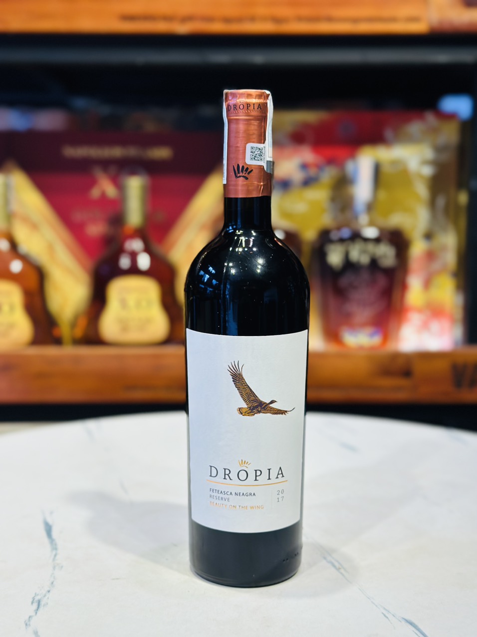 Rượu vang Dropia Beauty On The Wing Feteasca